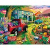 Diamond Cozy House Full Round Drill Mosaic Picture of Rhinestone (IH896)