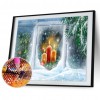 Candle in the Window - Full Round Diamond - 40x30cm