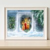 Candle in the Window - Full Round Diamond - 40x30cm