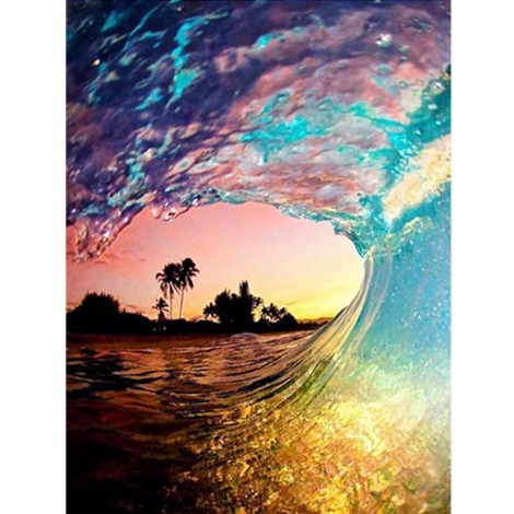 Fantasy Sea - Full Round Diamond - 40x30cm