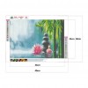 Bamboo Forest Stone Hatred - Full Round Diamond - 40*30cm
