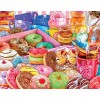 Colorful Donuts - Full Round Diamond - 50x40cm