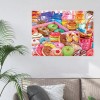 Colorful Donuts - Full Round Diamond - 50x40cm