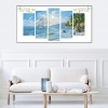 5pcs Seaside - Full Round Diamond - 95x45cm
