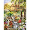 Country Cottage Xmas - Full Square Diamond - 40x50cm
