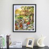 Country Cottage Xmas - Full Square Diamond - 40x50cm