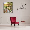 Country Cottage Xmas - Full Square Diamond - 40x50cm