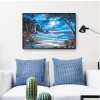 Cross Ctitch Moonlight by the Sea - Full Square Diamond - 50x40cm