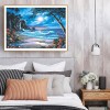 Cross Ctitch Moonlight by the Sea - Full Square Diamond - 50x40cm