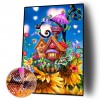 Colorful House - Full Round Diamond - 30x40cm