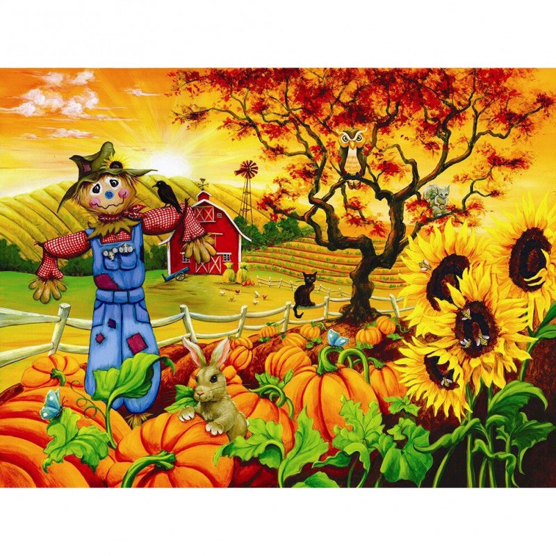 Sunflower Scarecrow ...
