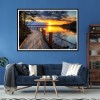 Sunset River  - Full Diamond Painting - 40x30cm