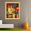 DIY 5D Full Drill Diamond Painting Rainy Night B
