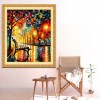 DIY 5D Full Drill Diamond Painting Rainy Night B