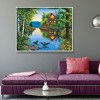 Cottage - Full Round Diamond - 50x40cm