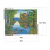 Cottage - Full Round Diamond - 50x40cm