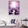 Cherry Blossom Bridge - Full Round Diamond - 30x40cm