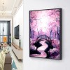 Cherry Blossom Bridge - Full Round Diamond - 30x40cm
