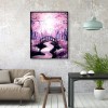 Cherry Blossom Bridge - Full Round Diamond - 30x40cm