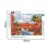 Colored Landscape - Full Diamond Painting - 40x30cm
