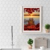 Fallen Leaves Plank Road  - Full Round Diamond Painting - 30x40cm
