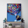 Balloon Digital  - Full Square Diamond - 40x50cm