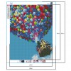 Balloon Digital  - Full Square Diamond - 40x50cm
