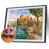 Countryside Scenery - Full Square Diamond - 50x40cm