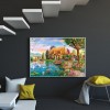 Countryside Scenery - Full Square Diamond - 50x40cm