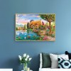 Countryside Scenery - Full Square Diamond - 50x40cm
