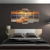 5pcs Seaside Sunset - Full Round Diamond - 95x45cm