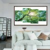 4pcs Big Tree - Full Round Diamond - 80x40cm