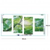 4pcs Big Tree - Full Round Diamond - 80x40cm