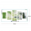 5pcs/set Bamboo Stone - Full Round Diamond Painting - 95x45cm
