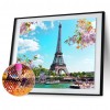 Eiffel Tower - Full Diamond Painting - 40x30cm