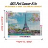 Eiffel Tower - Full Diamond Painting - 40x30cm