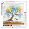 Colorful Tree - Full Diamond Painting - 30x30cm