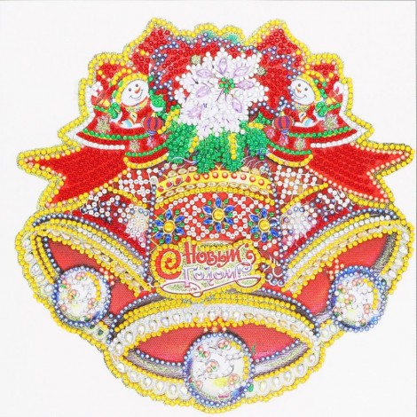 Christmas Bell - Special Shaped Diamond - 30x30cm