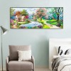 Scenery Animal - Full Round Diamond - 100x50cm