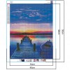Wall Fantasy Sunset - Full Square Diamond - 40x50cm