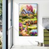 Country - Full Round Diamond - 45x85cm