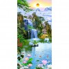 Fantasy Nature Set - Full Round Diamond - 45x85cm