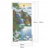 Fantasy Nature Set - Full Round Diamond - 45x85cm