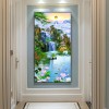 Fantasy Nature Set - Full Round Diamond - 45x85cm