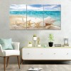 3pcs Beach Shell - Full Round Diamond - 80x40cm