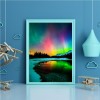 Aurora Scenery - Full Round Diamond - 40x30cm