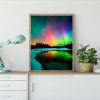 Aurora Scenery - Full Round Diamond - 40x30cm