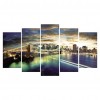 5pcs City - Full Round Diamond - 95x45cm