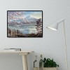 Cherry Blossoms Landscape - Full Square Diamond - 50x40cm