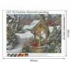 Christmas  - Full Round Diamond - 40x30cm